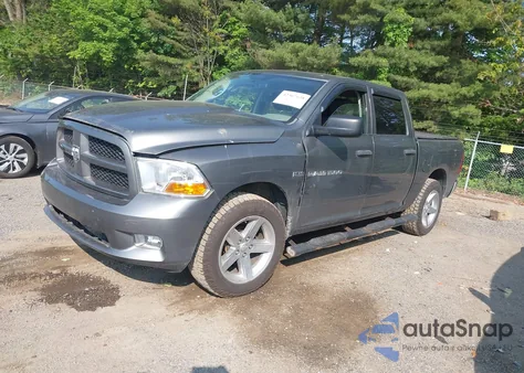 2012 Ram 1500 St z USA, uszkodzony, nr VIN 1C6RD7KT6CS174599